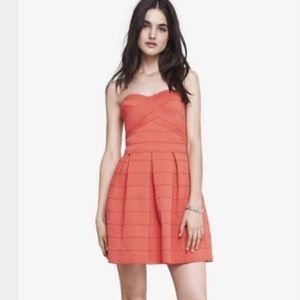 Coral Cocktail Dress